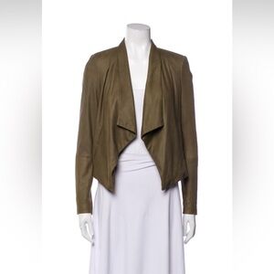 Alice + Olivia Goat leather evening jacket